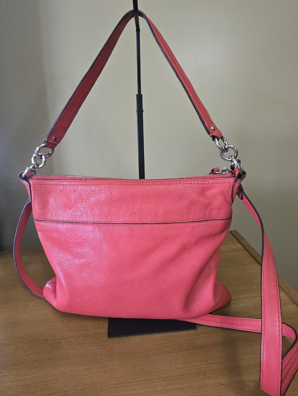 Coach Poppy Perri Hippie Crossbody Leather Bag M1394-22421M